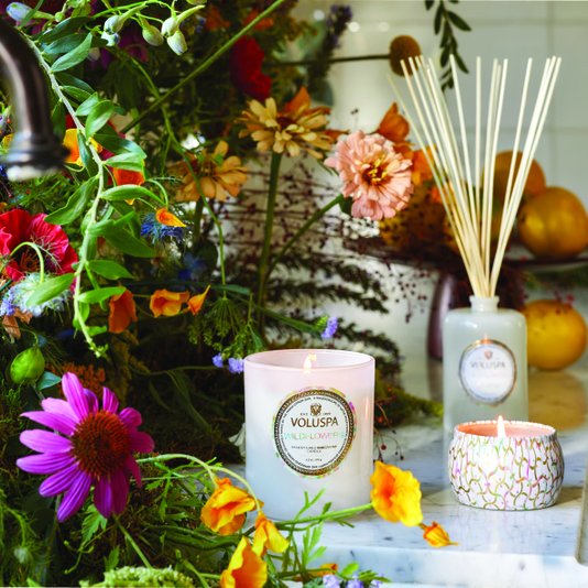 Mini Vela Lata Wildflowers Voluspa 25 Horas