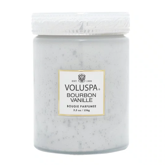Mini Vela Pote de Vidro Bournon Vanille Voluspa 50 Horas