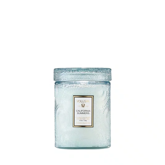Mini Vela Pote Vidro California Summers Voluspa 50 Horas