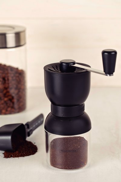 Moedor de Café Compacto em Plástico ABS com Moinho em Cerâmica Tramontina 