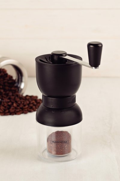 Moedor de Café Compacto em Plástico ABS com Moinho em Cerâmica Tramontina 