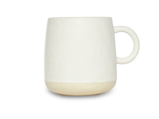 Mug em Cerâmica Jug KZ Home Stock Branco 12,3cm