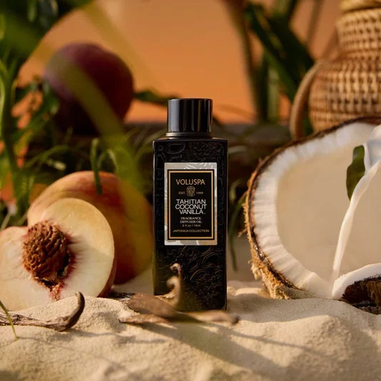 Óleo para Difusor Tahitian Coconut Vanilla Voluspa 15 ml