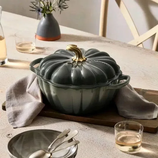 Panela Abóbora Halloween Le Creuset Thyme 24 cm