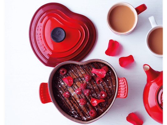 Panela Coração Le Creuset Vermelho 20 cm
