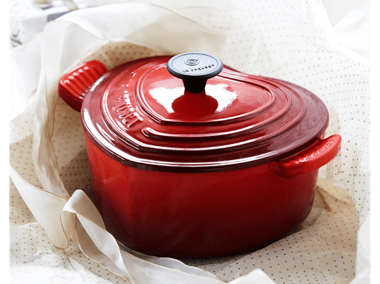 Panela Coração Le Creuset Vermelho 20 cm
