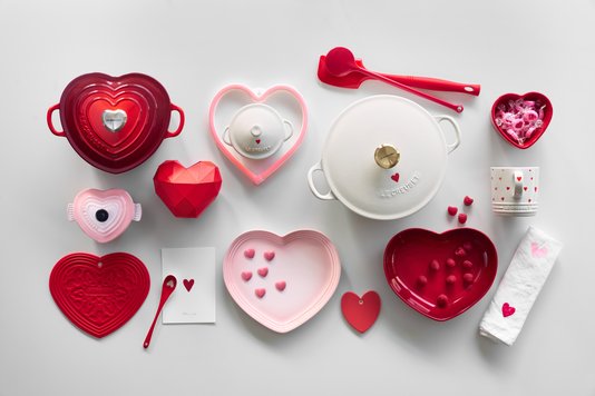 Panela Coração Signature Le Creuset Vermelho 22 cm
