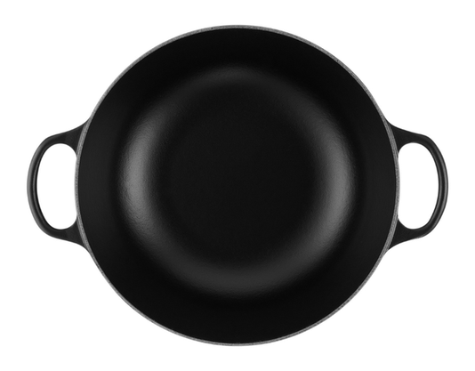Panela De Ensopado Signature Le Creuset Matte Black 26 cm
