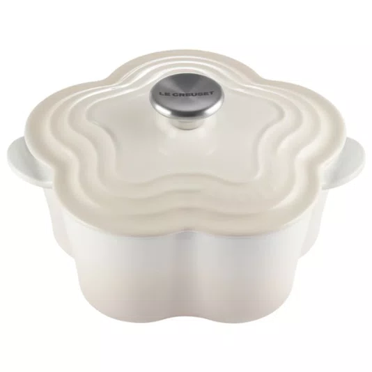 Panela Flor Le Creuset Meringue 20cm