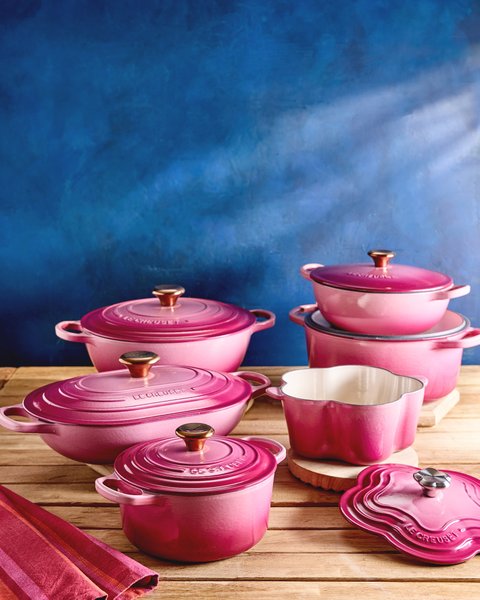 Panela Flor Tradition Le Creuset Berry 20 cm