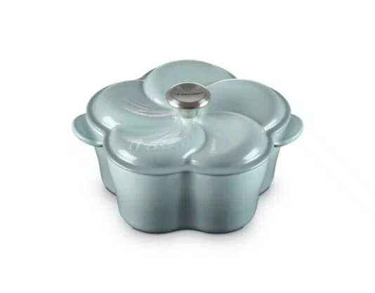 Panela Floral Tradition Le Creuset Sea Salt 20 cm