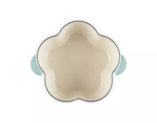 Panela Floral Tradition Le Creuset Sea Salt 20 cm