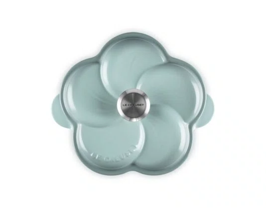 Panela Floral Tradition Le Creuset Sea Salt 20 cm