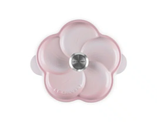 Panela Floral Tradition Le Creuset Shell Pink 20 cm