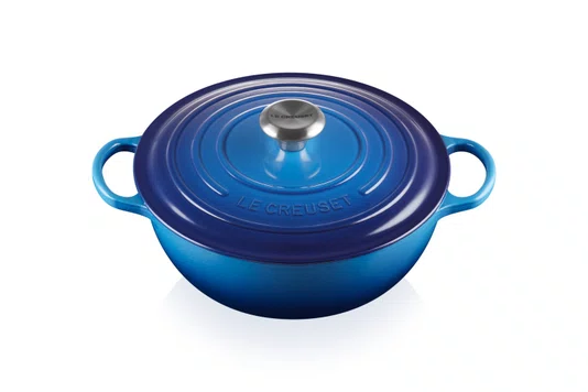 Panela Marmita Signature Le Creuset Azure Blue 32 cm