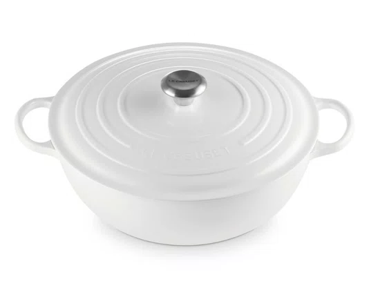 Panela Marmita Signature Le Creuset Branco 32cm