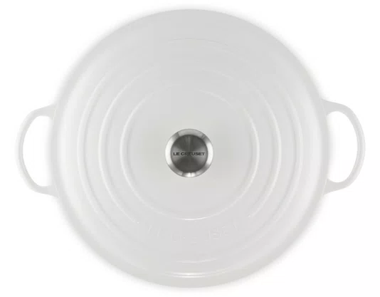 Panela Marmita Signature Le Creuset Branco 32cm