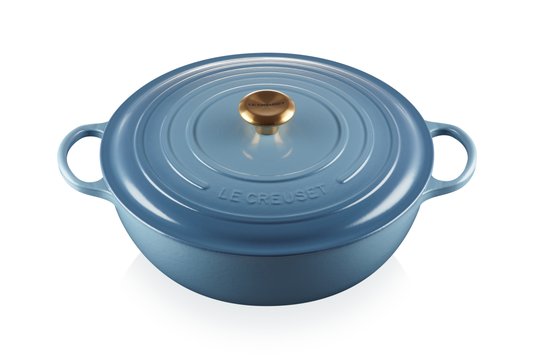 Panela Marmita Signature Le Creuset Chambray 28 cm