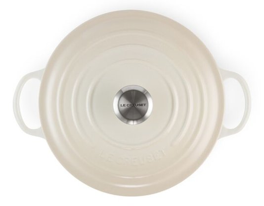 Panela Marmita Signature Le Creuset Meringue 26 cm