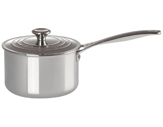 Panela Molheira 3-Ply Le Creuset Inox 16 cm