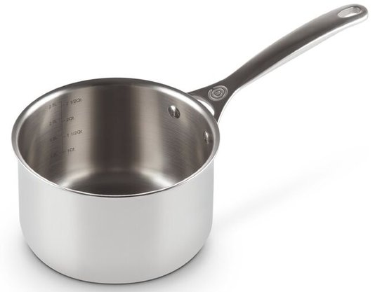 Panela Molheira 3-Ply Le Creuset Inox 20 cm