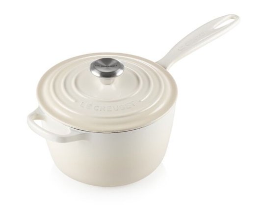 Panela Molheira Signature Le Creuset Meringue 18 cm