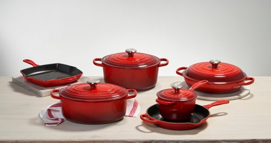 Panela Molheira Signature Le Creuset Vermelha 16cm