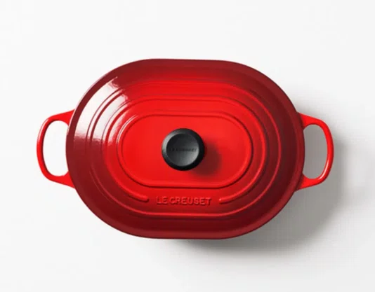Panela Oblong Signature Le Creuset Vermelha 31 cm