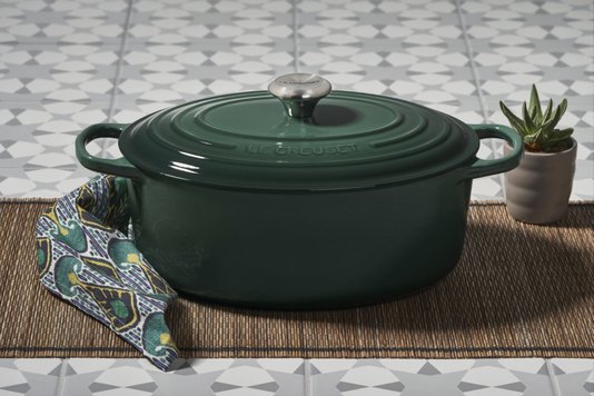 Panela Oval Signature Le Creuset Artichaut 31 cm