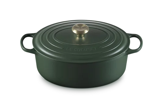 Panela Oval Signature Le Creuset Foret 31 cm