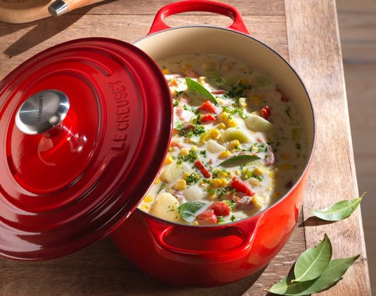 Panela Oval Signature Le Creuset Vermelha 27cm