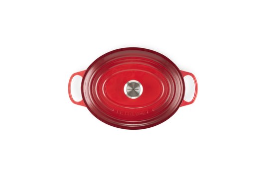 Panela Oval Signature Le Creuset Vermelho 31 cm