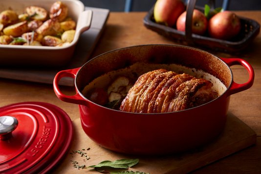 Panela Oval Signature Le Creuset Vermelho 31 cm