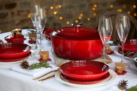 Panela Oval Signature Le Creuset Vermelho 31 cm