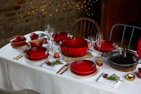 Panela Oval Signature Le Creuset Vermelho 31 cm