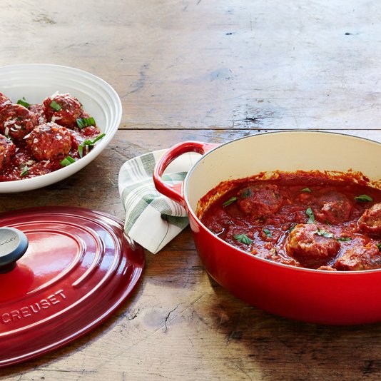 Panela Oval Signature Le Creuset Vermelho 31 cm