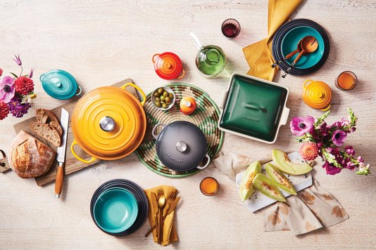 Panela Redonda Ferro Fundido Signature Le Creuset Nectar 22 cm