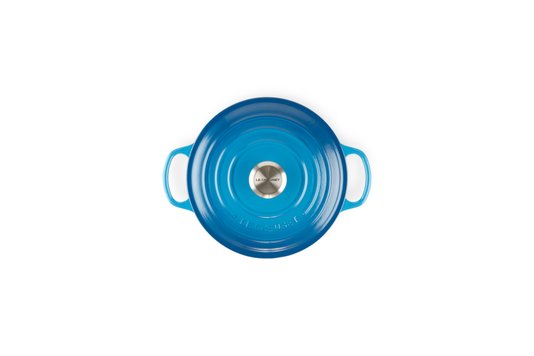 Panela Redonda Le Creuset Signature Azul Marseille 20 cm