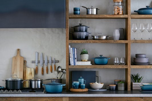 Panela Redonda Le Creuset Signature Azul Marseille 20 cm