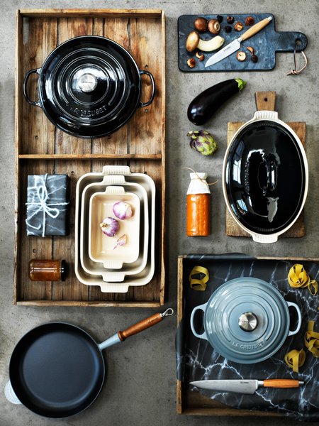 Panela Redonda Le Creuset Signature Black Onix 22 cm