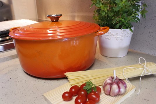 Panela Redonda Le Creuset Signature Laranja 26 cm
