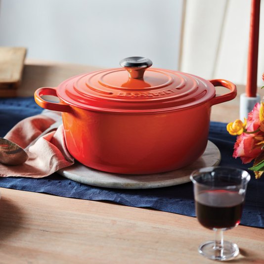 Panela Redonda Le Creuset Signature Laranja 26 cm