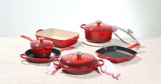 Panela Redonda Le Creuset Signature Vermelha 22 cm
