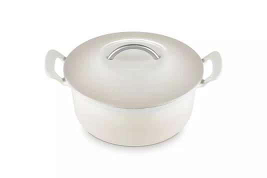 Panela Redonda Modern Heritage Le Creuset Meringue 26 cm