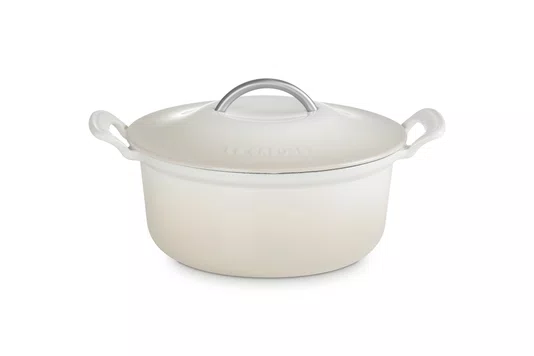 Panela Redonda Modern Heritage Le Creuset Meringue 26 cm