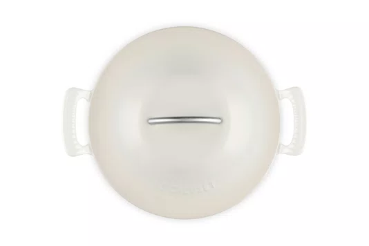 Panela Redonda Modern Heritage Le Creuset Meringue 26 cm