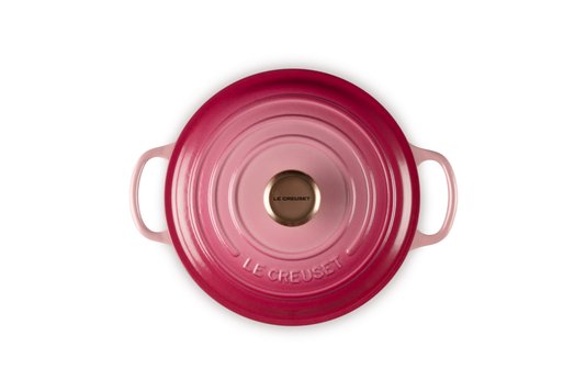 Panela Redonda Signature Le Creuset Berry 20 cm