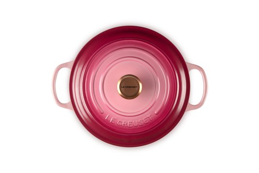 Panela Redonda Signature Le Creuset Berry 22 cm
