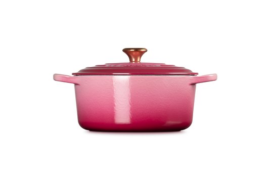 Panela Redonda Signature Le Creuset Berry 22 cm