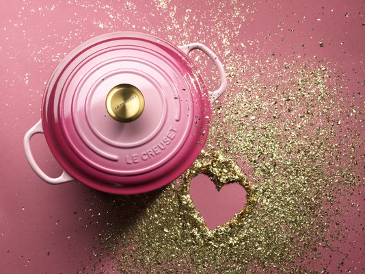 Panela Redonda Signature Le Creuset Berry 22 cm